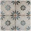 Kings 17.63" x 17.63" Ceramic Patterned Wall & Floor Tile-48898244