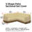 Paulding Water Resistant Patio Sofa Cover-660883648