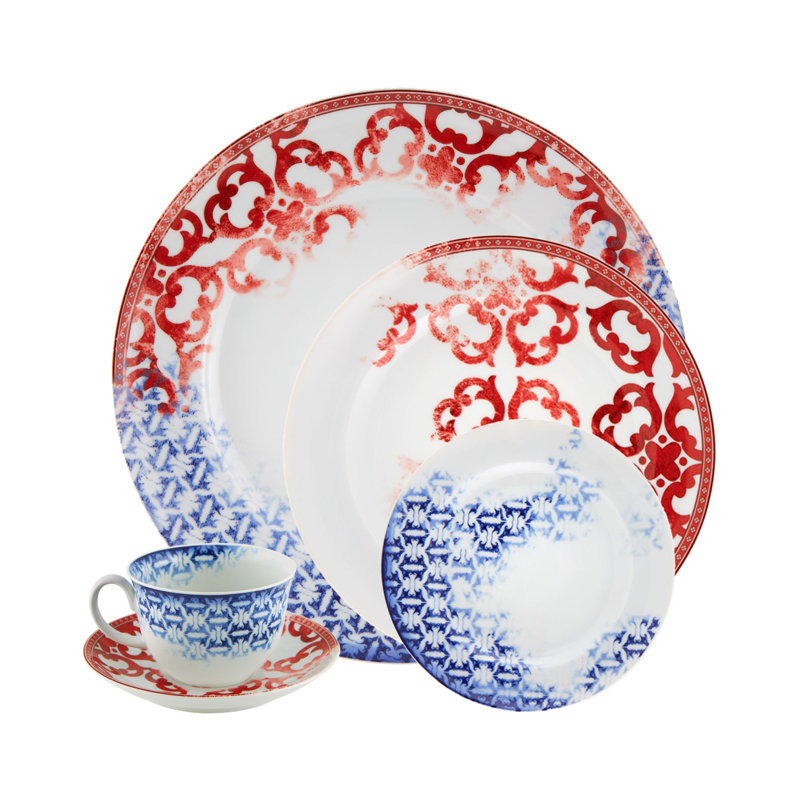 Timeless Porcelain Salad/Dessert Plate