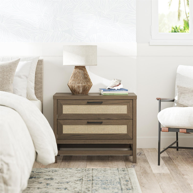 Barros 2-Drawer Nightstand