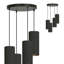 Ealidh 4 - Light Steel Cluster Pendant-746302294
