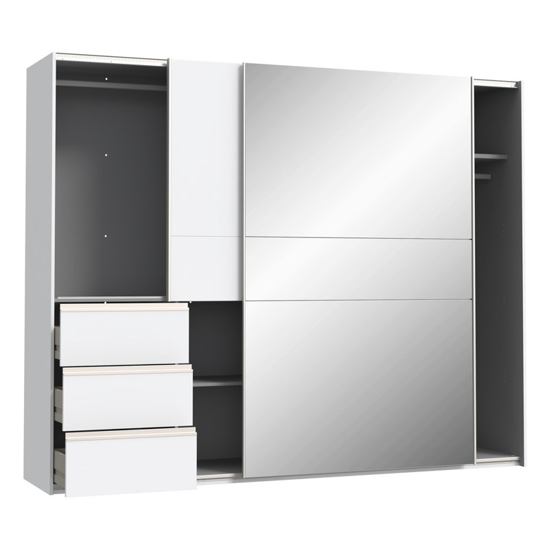 Tamjeed 2 Door Manufactured Wood Wardrobe