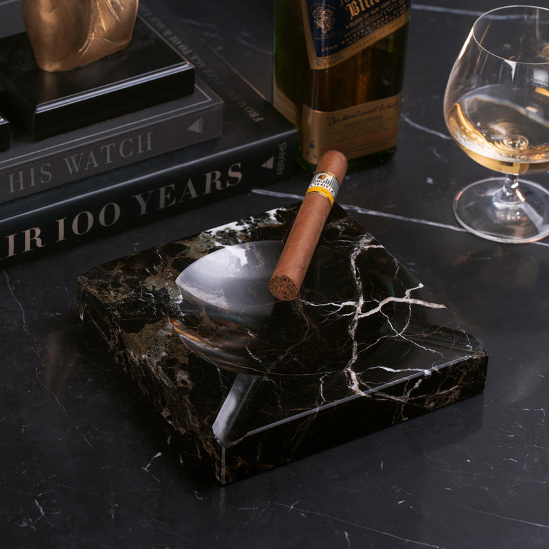 Bey-Berk Ashtray, Black