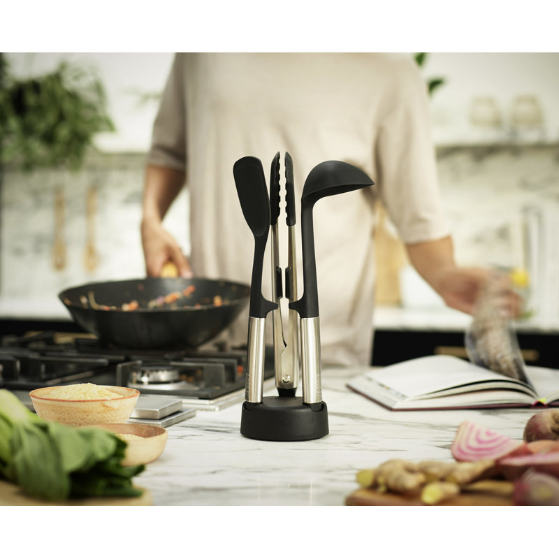 Elevate™ Fusion 3-Piece Utensil Set with Storage Stand