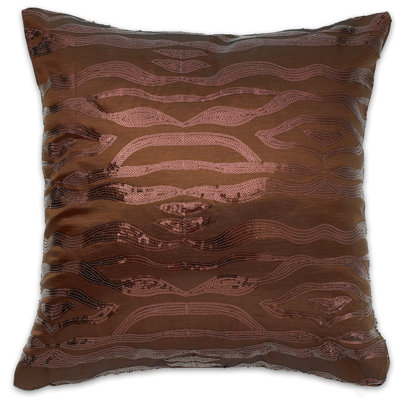 Marvelous Embroidered Sequins Pillow