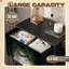 Commode pour chambre à coucher avec 4 tiroirs de rangement Mystical Mountain Landscape vu de Cave Misty River Sky Commodes