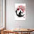 Brampt Sakura Cat Sumi-E-108509579