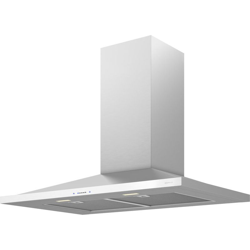 Zephyr Anzio 36 in. 600 CFM Wall Mount Range Hood with LED Lights, Stainless Steel