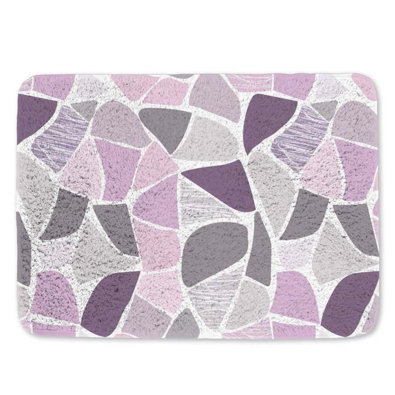 Kiandra Microfiber / Microsuede Bath Mat, Single - 24" L x 17" W