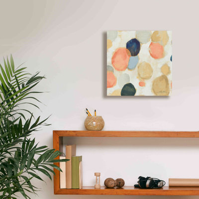 «Eped Graffiti« Painted Pebbles II Boho »par Silvia Painted Pebbles II Boho sur toile par Silvia Vassileva, reproduction