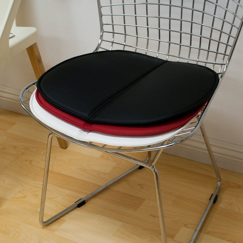 Ellisville 18.25'' H Leatherette Upholstered Side Chair, White