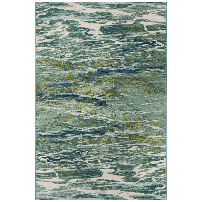 Kincaid Caribe Indoor/Outdoor Area Rug, Rectangle 3'3" x 4'11"