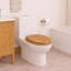Siège de toilette en bois massif