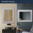 Faraaz Champagne Silver Honeycomb Textured Embossed Accent Mirror