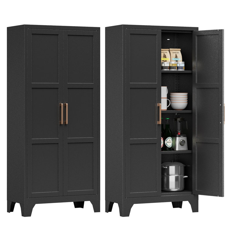 Garde-manger 61 po Cetric, Noir