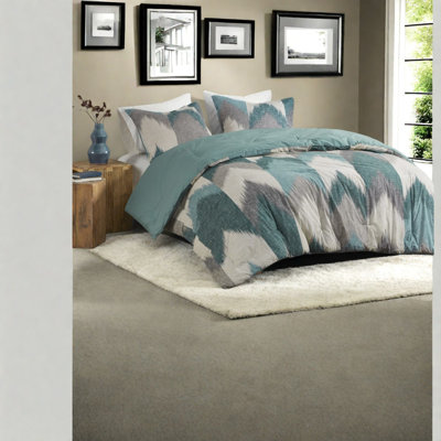 Ensembles de literie certifiés, Ikat moderne en coton pour la maison