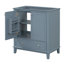 Meuble-lavabo 30 po sans lavabo, base seulement, armoire de salle de bain multifonctionnelle avec portes et tiroir-105620785