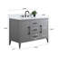 Meuble-lavabo simple 48 po avec plateau en marbre-122239077-122239078