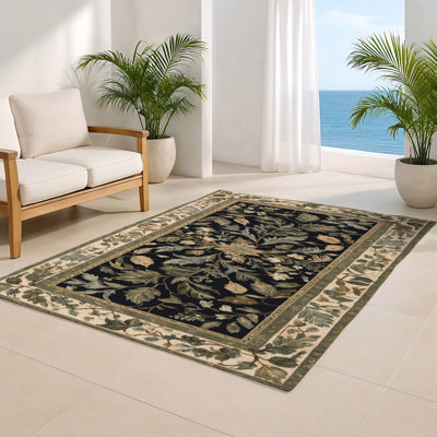 Tapis d'intérieur et d'extérieur brun Nature