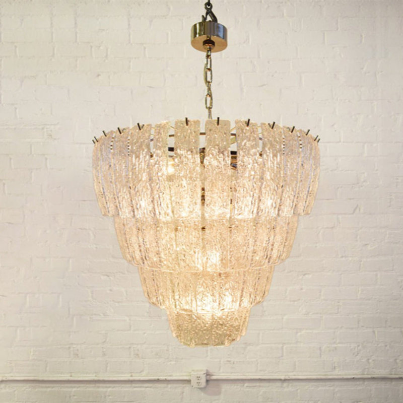 Gloria Chandelier, Polished Brass, 8