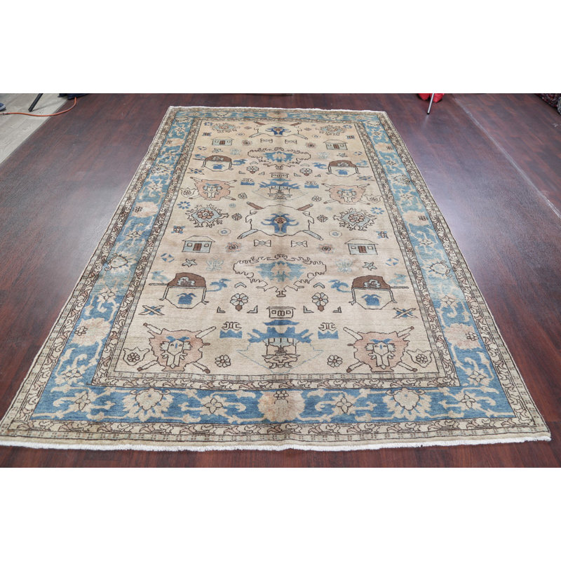 One-of-a-Kind 6'4" X 9'9" Wool Area Rug in