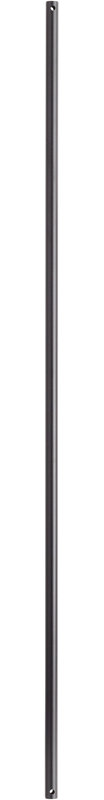 Tige filetée pour ventilateur de plafond, Noir, H 24 po x l 0,75 po x P 0,75 po
