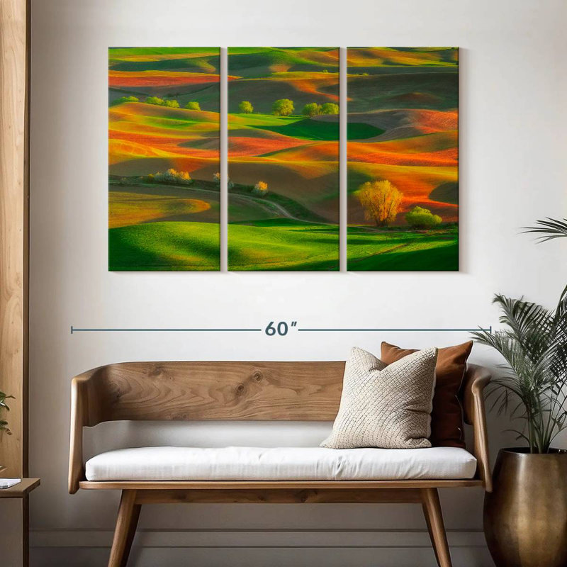 Alvord Palouse Valley, 32" H x 50" W