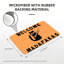 Tapis d'entrée orange 20 pi x 32 po Funny Orange Cat Welcome