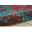 Gerome Blue/Orange/Red Area Rug-50178462