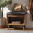 Polyester Upholstered Storage Bench-426035793