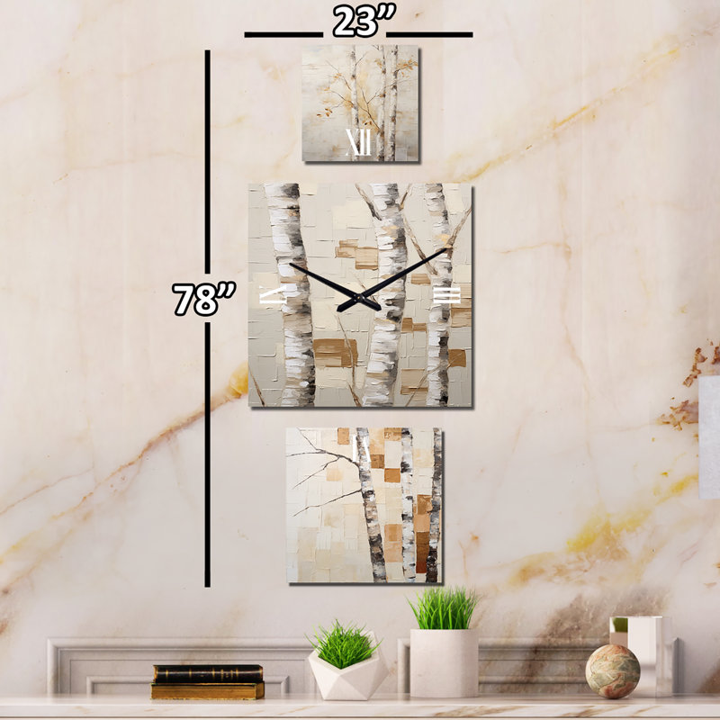 Deivin Metal Wall Clock