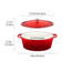 KYEUIN 7.5L Cast Iron Dutch Oven