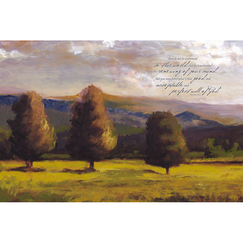 Trees Do Not Conform - Wrapped Canvas Painting, 30cm H x 46cm W x 3.8cm D