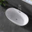 51" x 28" Freestanding Acrylic Soaking Bathtub Bathroom Tub