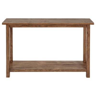 Console de canapé d'entrée en bois Dement