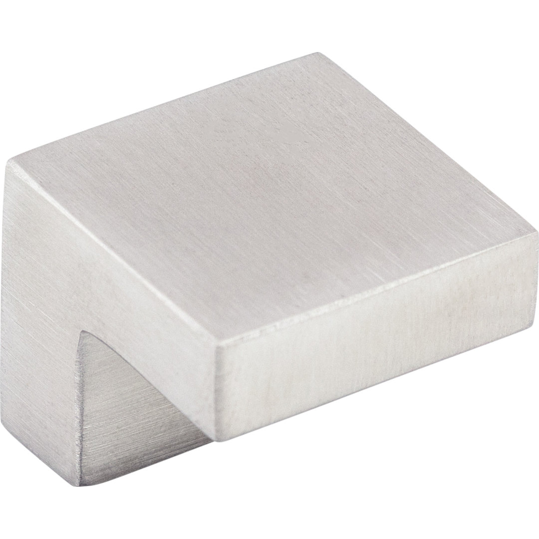 Stainless Steel 1" Length Square Knob Top Knobs