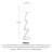 Vintage-Style Oak & Fabric Floor Lamp-118575730