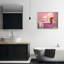 «Bunny in Pink Relaxing Bath», estampe numérique, design par Lucia Heffernan-1727799353-1727799356