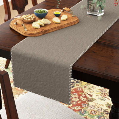Ivara Whip Stitched Table Runner