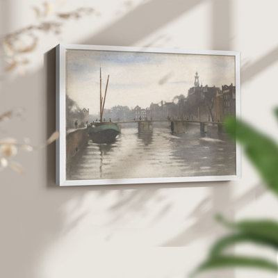 Paysages rétro-CCDV-reproduction encadrée