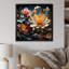 «Colorful Garden Bouquet Mosaic I - Plants», reproduction d'art sur toile-97188648-97188649