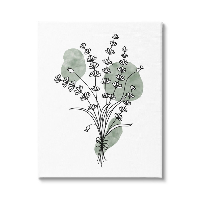 "Wildflower", art mural sur toile par JJ Design House LLC, H 48 po x l 36 po x P 1,5 po