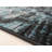Distressed Moroccan Trellis Ocean Blue Area Rugs 5' x 7'