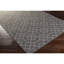 Tapis brun en laine tissé à la main Packard-20436613