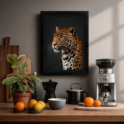 Leopard Study Modern - Print