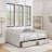 Upholstered Daybed Sofa Bed with Two Drawers-1820177490