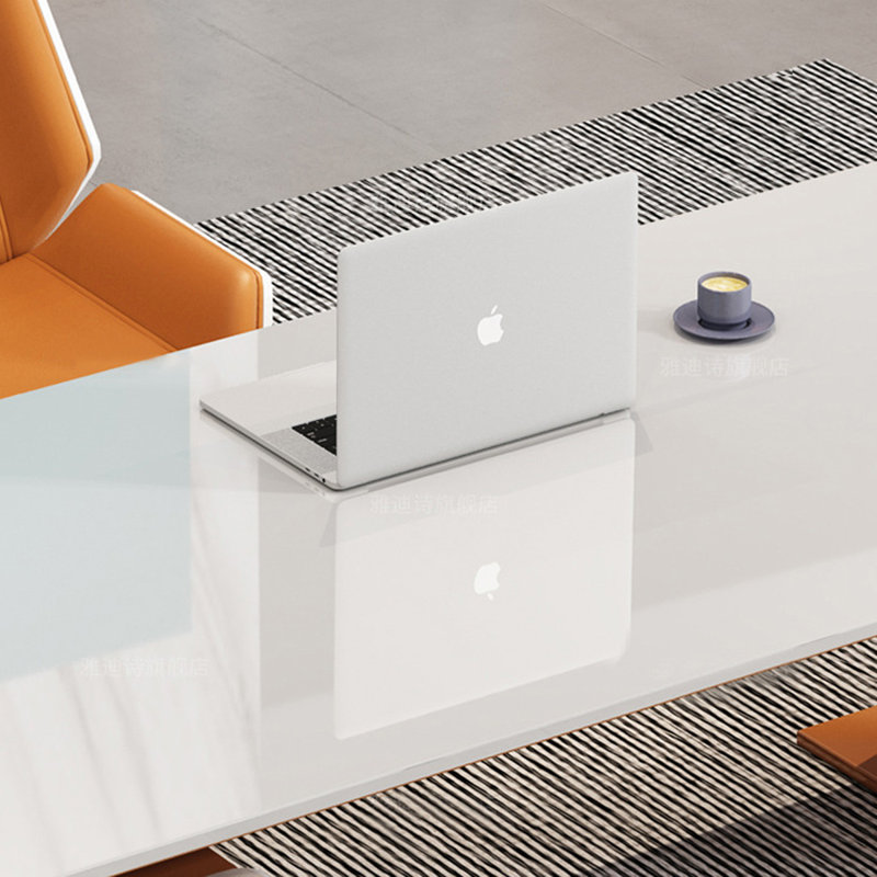 Bureau moderne et pratique, H 29,53 po x l 78,74 po x P 31,5 po