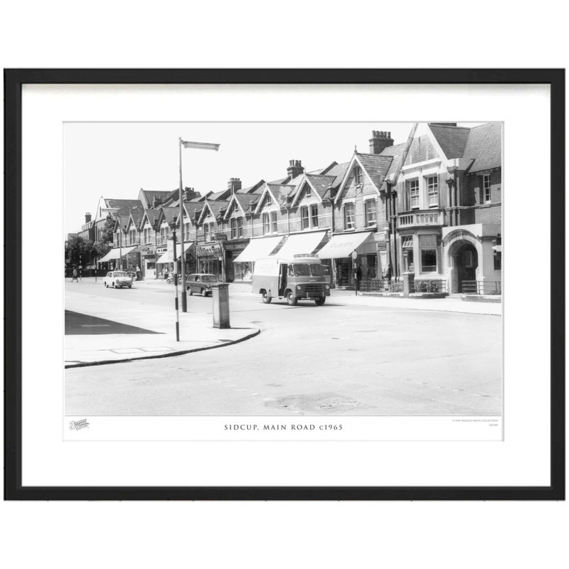 Sidcup, Main Road C1965 by Francis Frith - Single Picture Frame Print, 28cm H x 36cm W x 2.3cm D