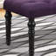 Banc de salle à manger capitonné en tissu-702316351