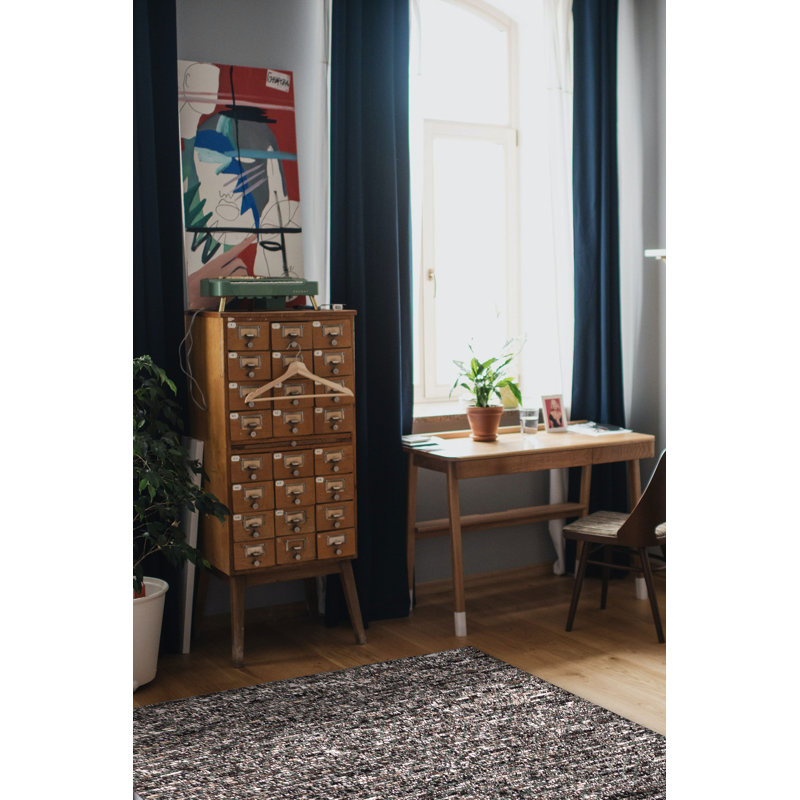Tapis gris Tangier 5 pi 1 po x 8 pi 0 po